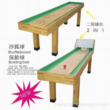 2  IN 1 Shuffleboard and Bowling ball